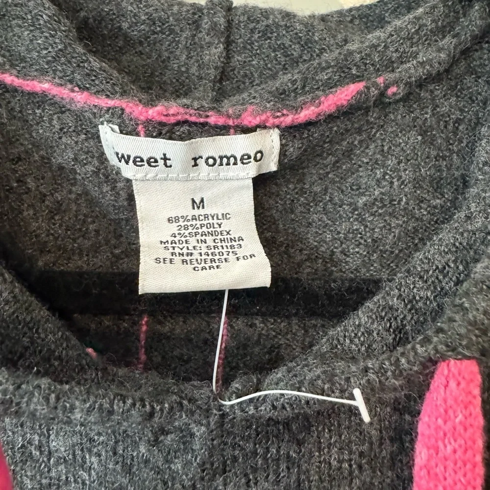 Sweet Romeo Knit Hoodie Sweater l M - Picture 4 of 6